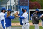 Baseball vs CGA  Wheaton College Baseball vs Coast Guard Academy during game one of the NEWMAC semi-finals playoffs. - (Photo by Keith Nordstrom) : Wheaton, baseball, NEWMAC